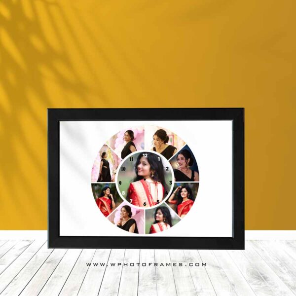 Round Collage Photo Frames