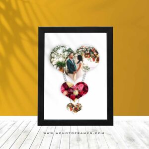 Creative Photo Frame in Heart Shape