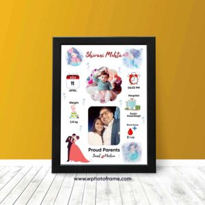 Baby Birth Photo Frame